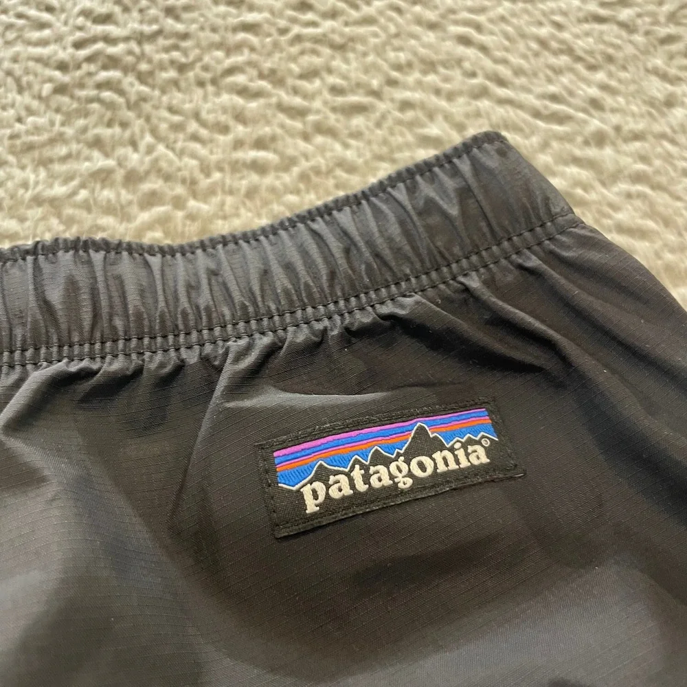 Patagonia Torrentshell 3L Rain Pants Kids Small 7-8 Black H2NO Reflective 64285